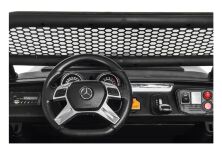 Дитячий двомісний електромобіль BAMBI Джип Мерседес 4WD M 4133EBLR-1 з амортизаторами білий