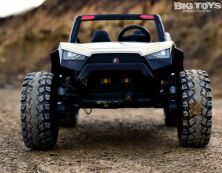 Дитячий двомісний електромобіль Баггі Джип Квадроцикл Bambi Racer 4WD M 4170EBLR-1(24V) / колір білий ***