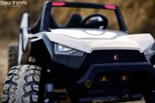 Дитячий двомісний електромобіль Баггі Джип Квадроцикл Bambi Racer 4WD M 4170EBLR-1(24V) / колір білий ***