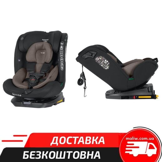 Дитяче автокрісло CARRELLO Asteroid i-Size CRL-17001 Lunar Beige 40-150см ISOFIX поворотне бежеве