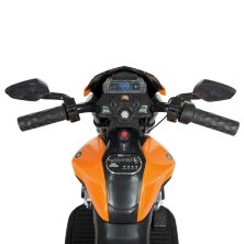 Дитячий електромобіль мотоцикл трицикл Bambi Racer М 4533-7 на акумуляторі з MP3 / помаранчевий**