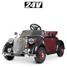 Дитячий електромобіль Машина Audi JE1005EBLR-3(24) КОРЧ ліцензійний з м'яким сидінням / червоний**