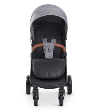 Прогулянкова коляска дитяча El Camino ME 1024 X4 Pink Lines з чохлом на ніжки та дощовиком Рожева для дівчинки