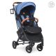 Прогулянкова алюмінієва коляска El Camino M 3910 v.2 Ultramarine чохлом на ніжки та підсклянником/Синя