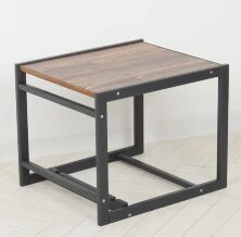 Дитячий Стільчик-трансформер для годування Graphite чорний-мангрове дерево