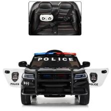 Дитячий електромобіль "Поліція" M 4108 EBLR-2, м'яке сидіння