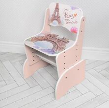 Дитяча парта растишка Bambi B 2071-20 Париж рожевий**