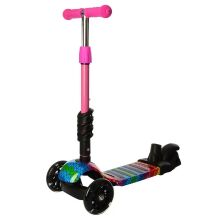 Самокат 5 в 1 iTrike JR 3-058-I MAXI Божа корівка