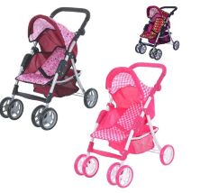 Коляска для ляльки залізна прогулянкова Melogo 9352/011 **