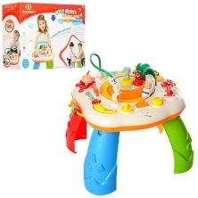 Багатофункціональний розвиваючий музичний дитячий ігровий столик 8866**