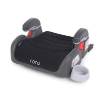 Автосидіння Бустер дитячий EL CAMINO ME 1144 Roro Isofix Royal Gray з підлокітником і підсклянником/льон