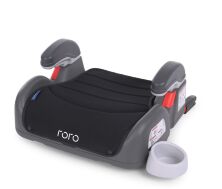 Автосидіння Бустер дитячий EL CAMINO ME 1144 Roro Isofix Royal Gray з підлокітником і підсклянником/льон