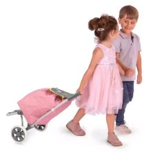 Ігровий візок-сумка DeCuevas 52089 Тачка дитяча сумка на колесах і зав'язці (ручка 66см)**