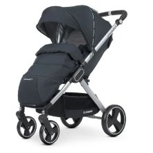 Дитяча прогулянкова коляска El Camino ME 1053N DYNAMIC PRO Onyx з регульованим ручкою/навантаження до 22 кг Чорна