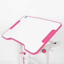 Дитяча регульована пластикова парта зі стільцем Bambi M 4820-8 рожева / для дівчинки