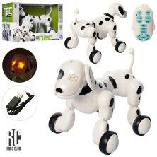 Интерактивное животное Собака LIMO TOY RC 0006 музыка свет звук ходит танцует на радиоуправлении