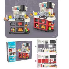 Дитячий ігровий набір інтерактивна кухня велика 8775 звукові та світлові ефекти**