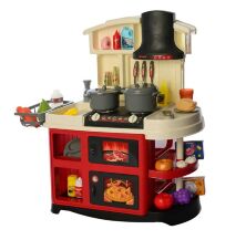 Дитячий ігровий набір інтерактивна кухня велика 8775 звукові та світлові ефекти**