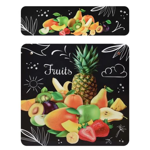 Дитячий пластиковий столик з двома стільчиками Bambi ETZY-13 бежево-коричневий