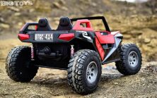 Дитячий двомісний електромобіль Баггі Джип Квадроцикл Bambi Racer 4WD M 4170EBLR-3(24V) / колір червоний**