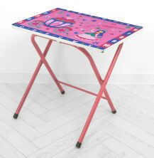 Дитячий столик зі стільчиком Bambi A19-LPRIN Принцеса складаний**
