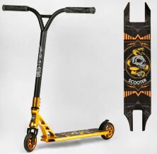 Трюковий двоколісний самокат Best Scooter BS-7710 HIC-система ПЕГИ Алюм. диск і дека АНОДОВАНА фарбування