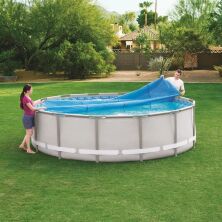 Теплоощадне покриття (солярна плівка) для басейну Intex 28011 (29021), 290 см (для басейнів 305 см)**