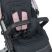 Дитяча прогулянкова коляска El Camino ME 1053N DYNAMIC PRO Pale Pink навантаження до 22 кг РОЗОВАУ для дівчинки*