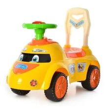 Машинка-каталка Bambi Q 02-2-6 толокар (жовто-помаранчева)