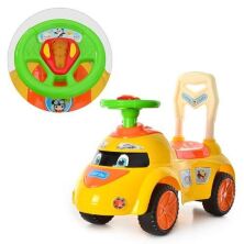 Машинка-каталка Bambi Q 02-2-6 толокар (жовто-помаранчева)