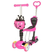 Самокат дитячий 5 в 1 iTrike JR 3-026-C MAXI Божа корівка Мікс кольорів **