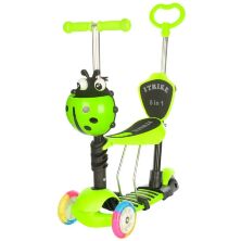 Самокат дитячий 5 в 1 iTrike JR 3-026-C MAXI Божа корівка Мікс кольорів **