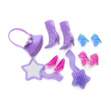 Дитяча Лялька з нарядами DEFA 8027 в комплекті 11 суконь та аксесуари