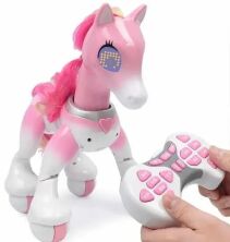 Інтерактивне тварина Єдиноріг 807-808 музика світло звук ходить сенсорний на радіокеруванні **