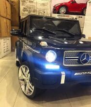 Дитячий одномісний електромобіль джип Bambi Mercedes Benz M 3567EBLRS-2(4WD) чорний автопокраска в чохлі **
