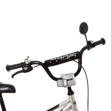 Двоколісний дитячий велосипед 20 дюймів PROFI Y20222 Prime з підніжкою / металік**