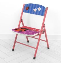 Дитячий столик зі стільчиком Bambi A19-LB Божа корівка складаний**