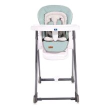 Стільчик для годування Lorelli (Bertoni) Party Blue Surf Leath Бірюзовий. Дитячий стілець для годування