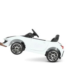 Дитячий одномісний електромобіль Машина Bambi 4WD M 4700EBLR-1 СпортКар Ferrari на EVA колесах з MP3 білий**