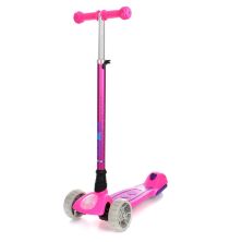 Самокат дитячий триколісний iTrike JR3-060-37-P2 світло передній панелі / рожевий для дівчинки**