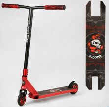 Трюковий двоколісний самокат Best Scooter BS-9811 HIC-система ПЕГИ Алюм. диск і дека АНОДОВАНА фарбування