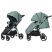 Прогулянковий дитячий візок CARRELLO Pulse CRL-5507 Basil Green з дощовиком / КОЛЯСКА дитяча зелена