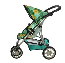 Прогулянкова Коляска для ляльки залізна Melogo 9671 зелена**