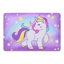 Дитячий стіл з двома стільчиками Bambi 501-44-2 Єдиноріг бузковий