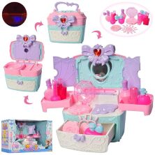 Ігровий набір косметика дитяча 77030 тіні лак пензлика в сумочці