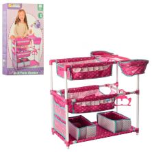 Манеж дитячий для ляльок HAUCK D91822 комод ліжечко, стільчик для годування