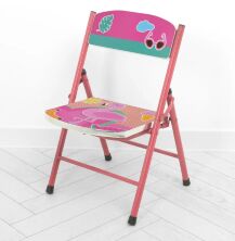 Дитячий столик зі стільчиком Bambi A19-FMG Фламінго складаний**
