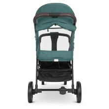 Коляска дитяча прогулянкова EL CAMINO OPTIMA ME 1083 Forest Green з дощовиком і москітною сіткою /Люн зелена