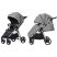 Прогулянковий дитячий візок CARRELLO Pulse CRL-5507 Pearl Grey з дощовиком / КОЛЯСКА дитяча сіра