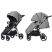 Прогулянковий дитячий візок CARRELLO Pulse CRL-5507 Pearl Grey з дощовиком / КОЛЯСКА дитяча сіра
